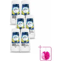 Glade 6 x - Gel - Marine - 150 g - Bulkverpakking - Frisse lucht - Douchemop - Zeelucht