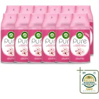 Air Wick 12 x - Luchtverfrisser Navulling - Kersenbloesem - Automatische Spray - 250 ml - Wasstrips - Kersenbloesem - Geur - Luchtverfrisser - Essentiële Oliën - Geurverspreiding