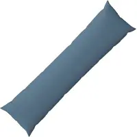vidaXL Kussen met kussen HEERLEN Jeans Blauw 40 x 145 cm Stof