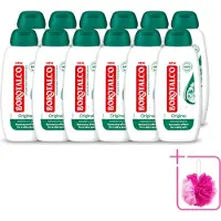 Borotalco 12 x – Douchegel – Original – 250 ml - Bulkverpakking - Douchegel - Douchemop -
