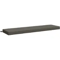 vidaXL Bankkussen SOEST 100% Polyester Grijs 150 x 40 x 8 cm