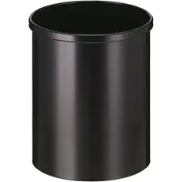 Huismerk Papierbak Zwart 15L