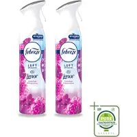 Febreze 2 x Amethist Luchtverfrisser Spray - Frisse Bloemen Geur - 300ml - Grootverpakking - Vaatwasstrips - Luchtverfrisser - Geurverwijdering - Frisse Geur - Amethyst - Amethyst Bloesem Droom