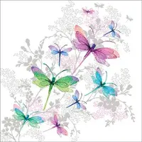 Ppd Lunch servetten - Dragonfly Groove