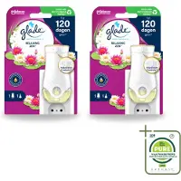 Glade 2 x - Houder Elektrische Olie - Relaxing Zen - Grootverpakking - Vaatwasstrips - Relaxatie - Ontspanning - Geur - Sfeer - Sfeerontspanning
