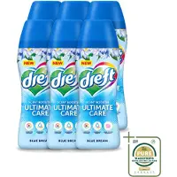 Dreft 6 x - Ultimate Care - Wasverzachter - Geurbooster - Gekleurde Was - Blauwe Droom - 15 Wasbeurten - Wasstrips - Wasmiddel - Geurbooster - Wasverzachter - Kleurbescherming - Wasgeur