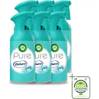 Air Wick 6 x - Luchtverfrisser - Pure Nenuco - Spray - 250 ml - Grootverpakking - Vaatwasstrips - Luchtverfrisser - Nenuco Geur - Luchtverfrissende Spray - Frisse Geur - Huisgeur