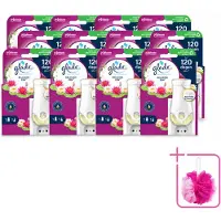 Glade 12 x - Houder Elektrische Olie - Relaxing Zen - Bulkverpakking - Relaxatie - Douchemop - Ontspanning