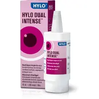 HYLO Dual Intense Oogdruppels | Intensieve bescherming bij ernstige droge ogen en allergie 10 ml Oogdruppels