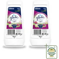 Glade 2 x – Luchtverfrisser Gel – Relaxing Zen – 150 g - Wasstrips - Luchtverfrisser Gel - Ontspannende Geur - Geur Neutraliseren - Langdurige Frisheid - Essentiële Oliën