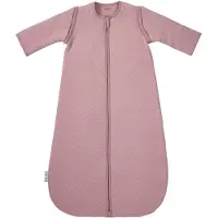 Meyco Baby Studio Collection Classic Baby Slaapzak - Afritsbare Mouwen - Purple Pink - 60cm - 2.5 TOG