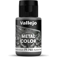 Vallejo Hobbyverf Acrylverf - 77703 Metal Color Dark Aluminium - Acryl (32 ml) Verf flesje - 32 ml