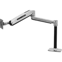 Ergotron LX Zit-Staan bureauarm, LCD-montage, gepolijst