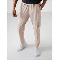 Tommy Life Heren Effen Sweatpants met Elastische Tailleband
