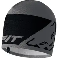 Dynafit - Leopard Logo Beanie - Muts One Size, grijs/zwart