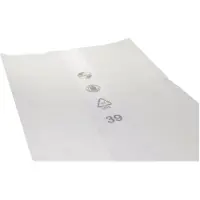 Deiss Plastic zak 950 l LD-PE transparant 60 µm B900/600xL1800mm, Afvalzak, Transparant