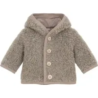 Huttelihut Jas - Wol - Teddy - Pixie - Camel Melange - - 1 jaar (80) - Tussenjassen