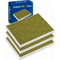 Alapure CleanAir Plus Koolstoffilter voor Gaggenau 11034226 / 17004037 / AA200121 (3 St.)