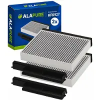 Alapure 2x CleanAir Koolstoffilter voor Neff 17006795 / Z51DXA0X0