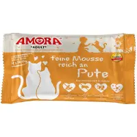 Amora Cat feine Mousse 10x4x100g | Pute