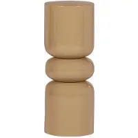 Woood Brava Plantenstandaard - Metaal - Zand - 77x29x29