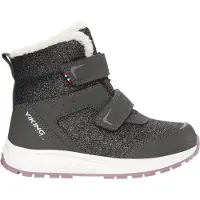 Viking Winterstiefel - Ausrüstung Glitter Warm WP 2V - Anthrazit - - 32 - Winterstiefel