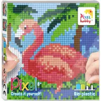 Pixelhobby set - flamingo's