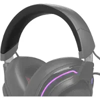 Kwmobile vervangende koptelefoon band geschikt voor JBLQuantum Q910 / Q910X / Q910P hoofdband - Hoofdtelefoon cover van kunstleer - In zwart