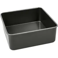 Zyliss Bakvorm Vierkant 20x20 cm – Losse Bodem – PFAS-vrije Antiaanbaklaag – Staal – Grijs