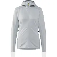 Haglöfs - Women's L.I.M Mid Multi II Hood - Fleecevest XL, grijs
