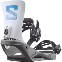 Salomon Snowboard - Snowboard bindingen - Rhythm Grey Race Blue voor Unisex van Nylon - Maat 40,5-43 - Wit