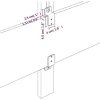 vidaXL Bedframe zonder matras 100x200 cm fluweel donkergroen
