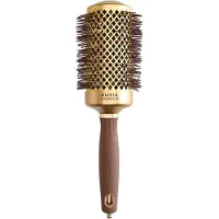 Olivia Garden Expert Blowout Shine Wavy Bristles Gold &amp; Brown