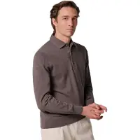 Profuomo poloshirt aubergine