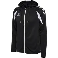 Hummel Sportsweatvest lichtgrijs / zwart