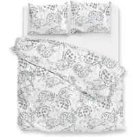 Zohome Zo Home Dekbedovertrek Flanel Eira - white 260x200/220cm