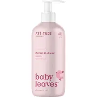 ATTITUDE Baby Leaves Shampoo & Body Wash Unscented - 473ml