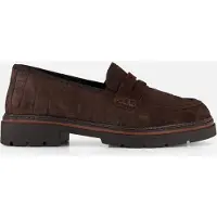 Feyn Instappers bruin Suede Maat 41