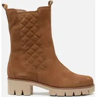 Gabor Chelsea boots cognac Suede 182316 Maat 35.5