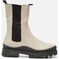 Gabor Chelsea boots beige Leer 182422 Maat 35.5