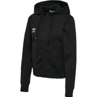 Hummel Sportief sweatvest 'GO 2.0' zwart / wit