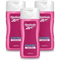 Reebok 3 x - Inspire Your Mind - Douchegel - 400 ml - Voordeelverpakking - 3 stuks
