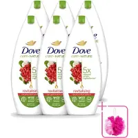 Dove 6 x - Douchegel - Revitalising - Verfrissend - 225 ml - Bulkverpakking - Douchegel - Douchemop - Huidverzorging