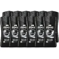 Axe 12 x - 3-in-1 Douchegel - Black - Frozen Pear & Cedarwoord - 12hrs Long Lasting Scent - 250 ml - Voordeelverpakking - 12 stuks