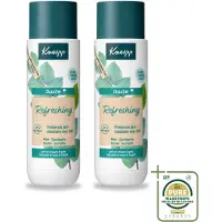 Kneipp 2 x - Douchegel - Refreshing - Mint Eucalyptus - 200 ml - Wasstrips - Douchegel Mint Eucalyptus - Frisheid - Huidverzorging - Zeepvrije Douchegel - Mint En Eucalyptus