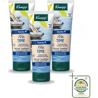 Kneipp 3 x – Douchegel – Me Time Patchouli & Sandelhout – 75 ml - Wasstrips - Douchegel - Ontspanning - Me-time - Patchouli - Sandelhout