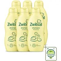 Zwitsal 6 x – Shampoo – Mild & Verzorgend – 200 ml - Grootverpakking - Vaatwasstrips - Baby Shampoo - Baby Shampoo - Baby Haar Reinigen - Babyhuid Beschermen - Anti-prik Shampoo
