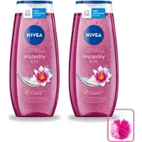 Nivea 2 x – Douchegel – Waterlily & Oil – 250 ml - Bulkverpakking - Douchegel - Douchemop - Waterlelie