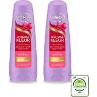 Unilever 2 x – Conditioner – Levendige Kleur – 200 ml - Grootverpakking - Vaatwasstrips - Kleurvervanging - Haarkleur Beschermen - UV-filter - Hibiscus-extract - Haar Verzorgen