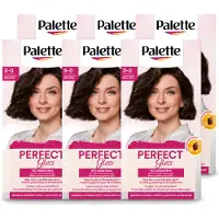 Schwarzkopf 6 x Poly Palette – Haarverf – 3-0 Zwartbruin – 115 ml - Voordeelverpakking - 6 stuks
